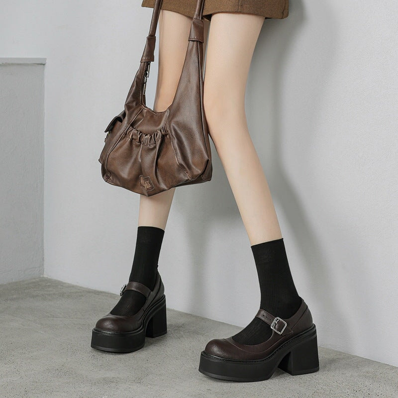 Nora&Lea™| Pela Leather Pumps