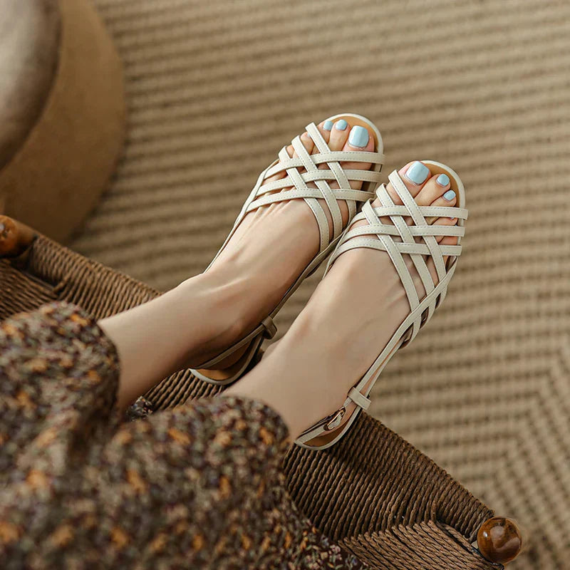 Nora&Lea™| Klaire Flat Sandals