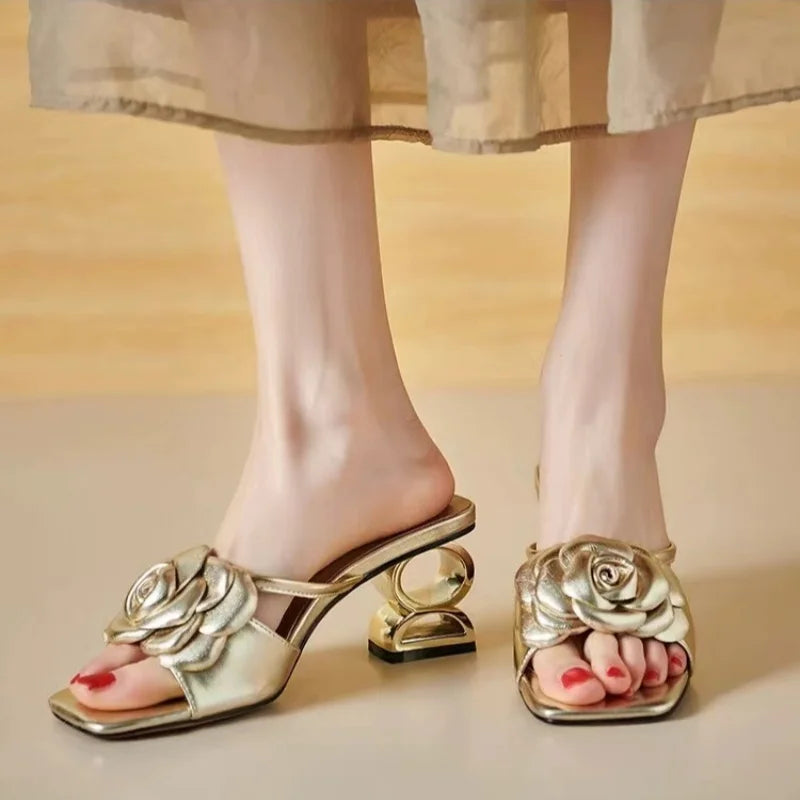 Nora&Lea™| Dera Floral Sandals