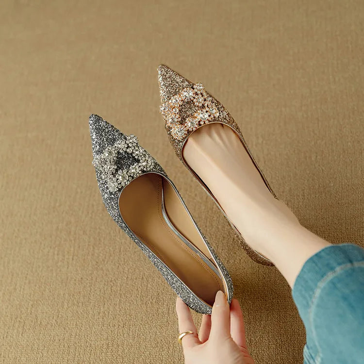 Nora&Lea™|  Gloria Glitter Pumps