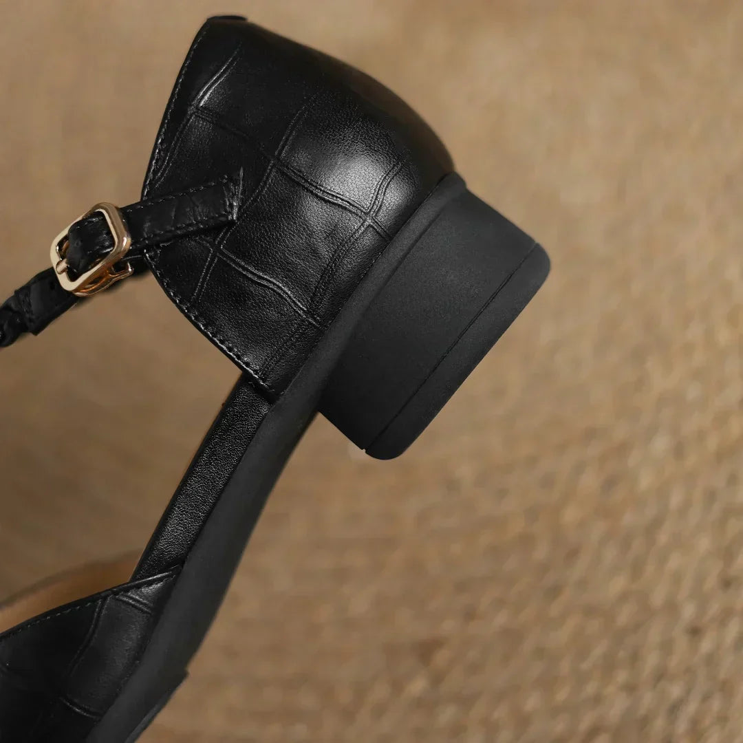 Nora&Lea™| Kepa Leather Mary Janes