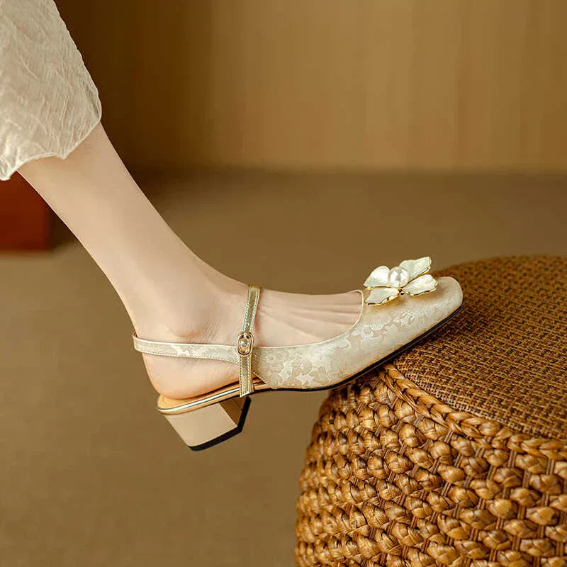 Nora&Lea™| Genine Slingback Pumps