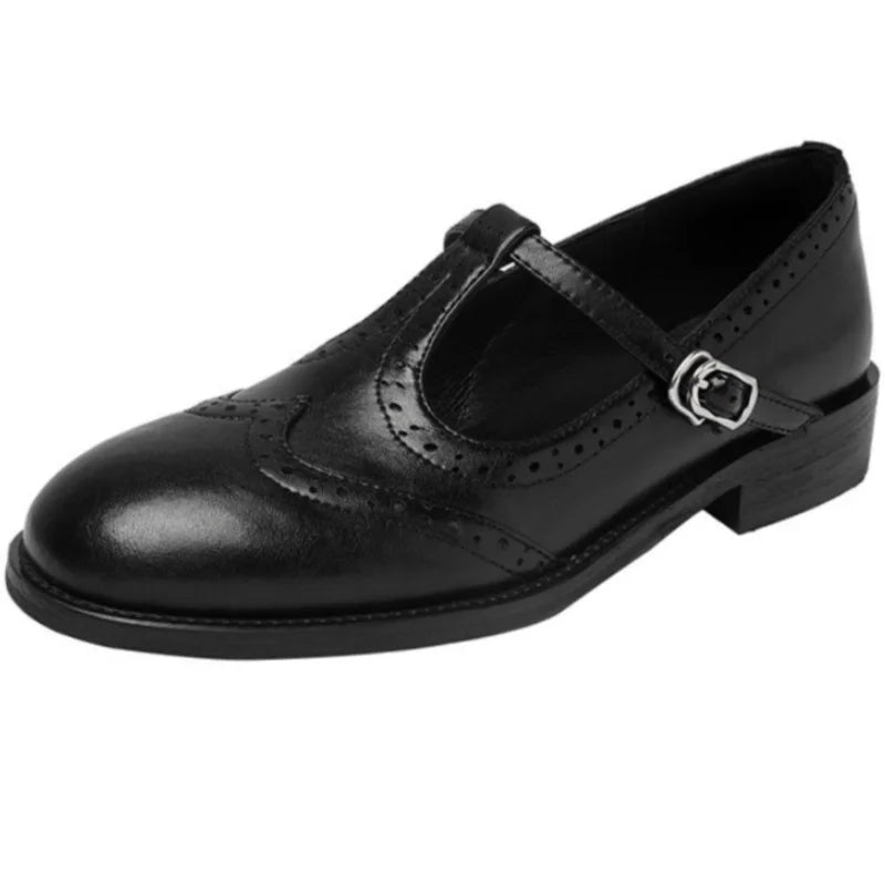 Nora&Lea™| Elegant T-Strap Mary Janes
