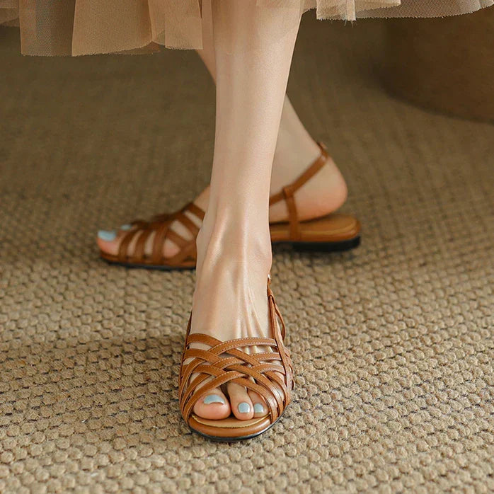 Nora&Lea™| Klaire Flat Sandals