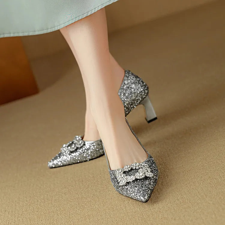 Nora&Lea™|  Gloria Glitter Pumps