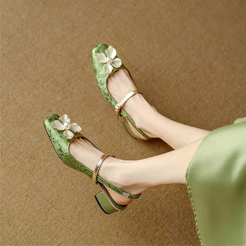 Nora&Lea™| Genine Slingback Pumps