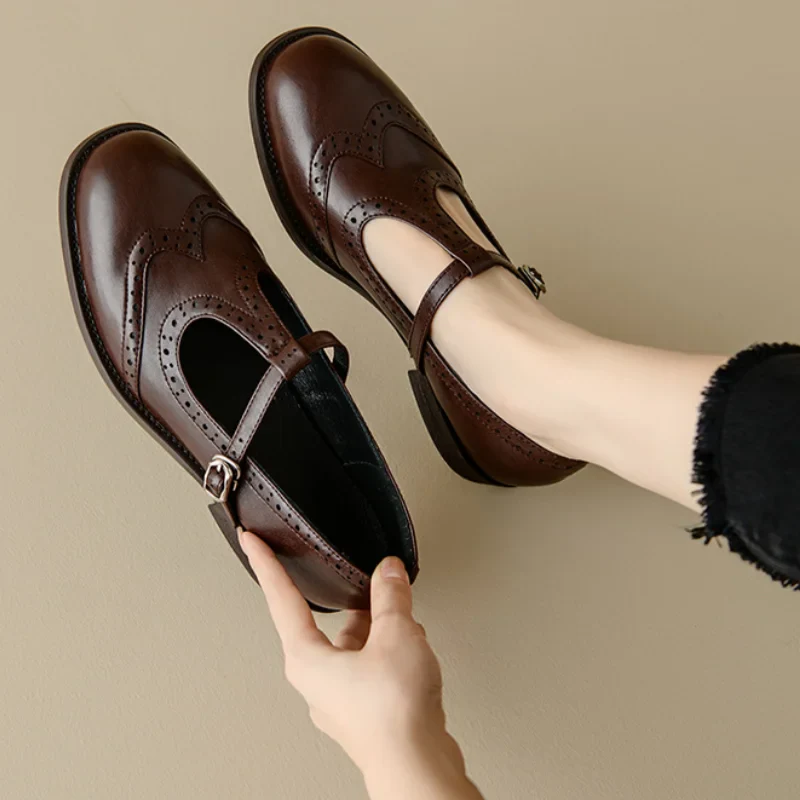 Nora&Lea™| Elegant T-Strap Mary Janes