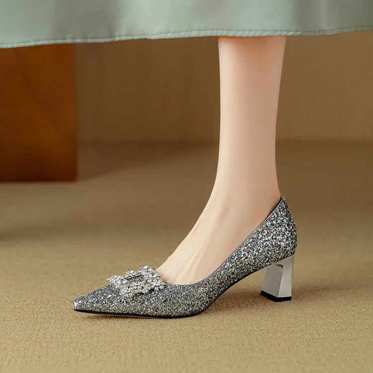 Nora&Lea™|  Gloria Glitter Pumps