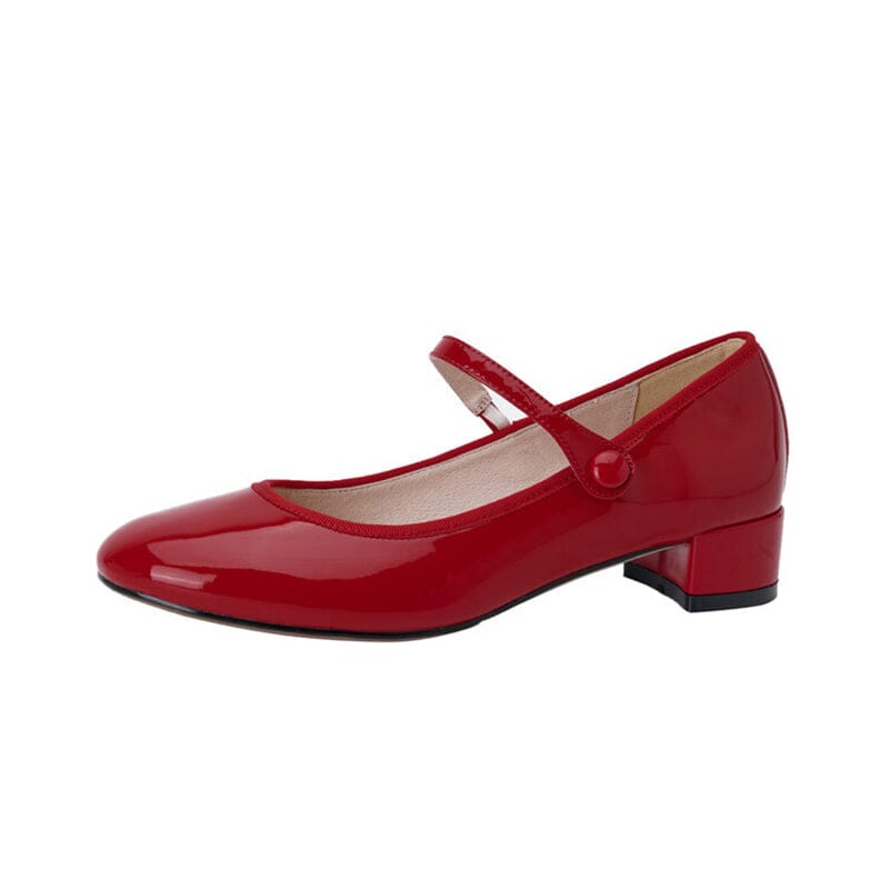 Nora&Lea™|  Livy Leather Mary Janes