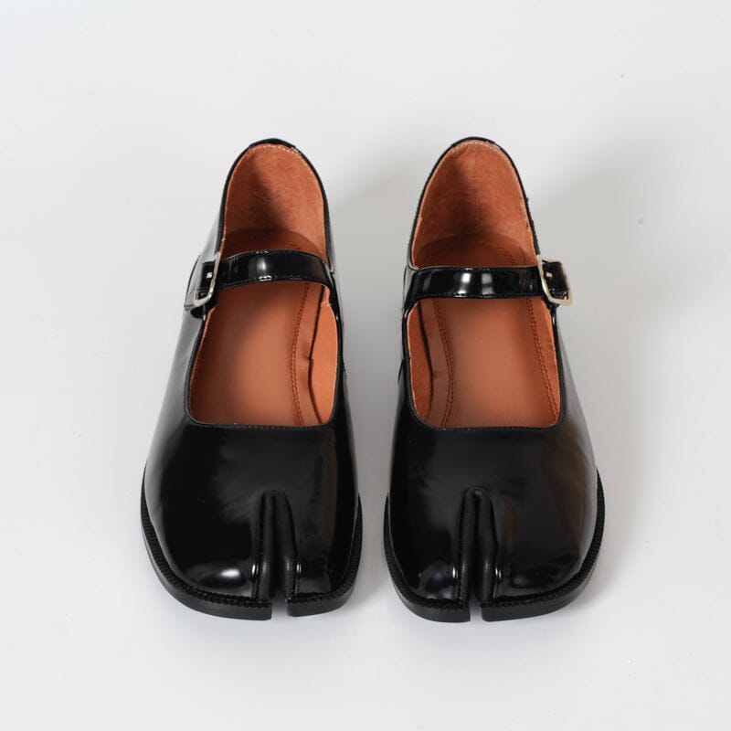 Nora&Lea™| Martha Leather Mary Janes