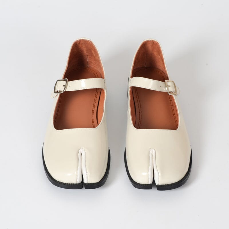 Nora&Lea™| Martha Leather Mary Janes