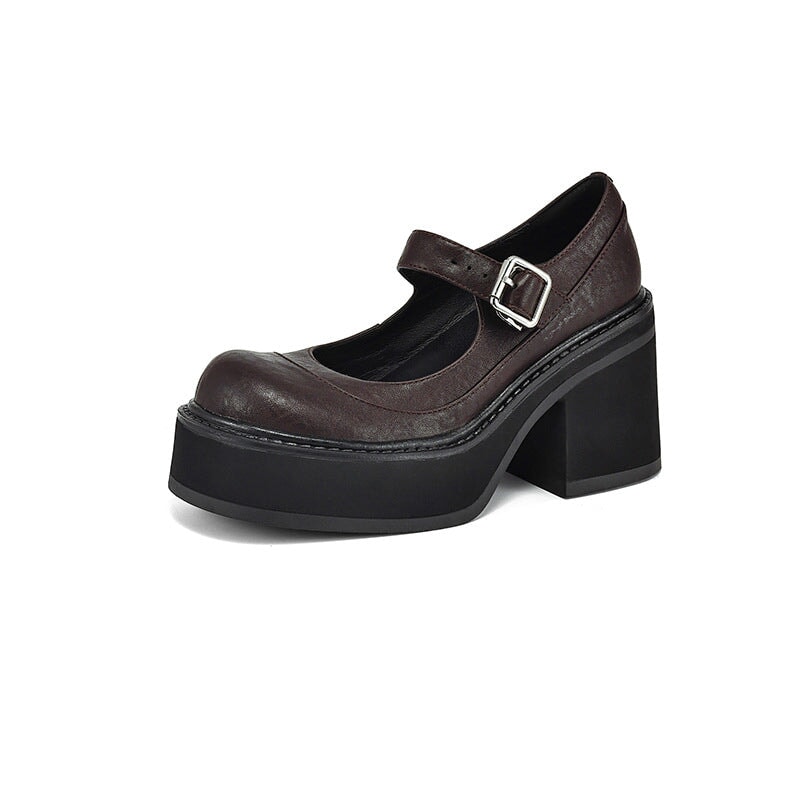 Nora&Lea™| Pela Leather Pumps