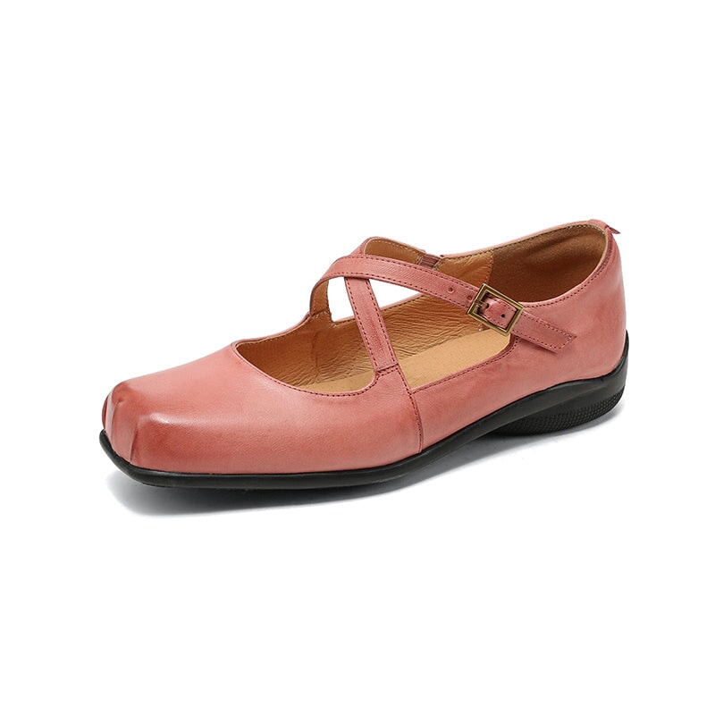 Nora&Lea™| Edith Leather Mary Janes