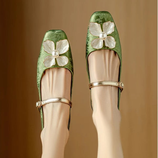 Nora&Lea™| Genine Slingback Pumps