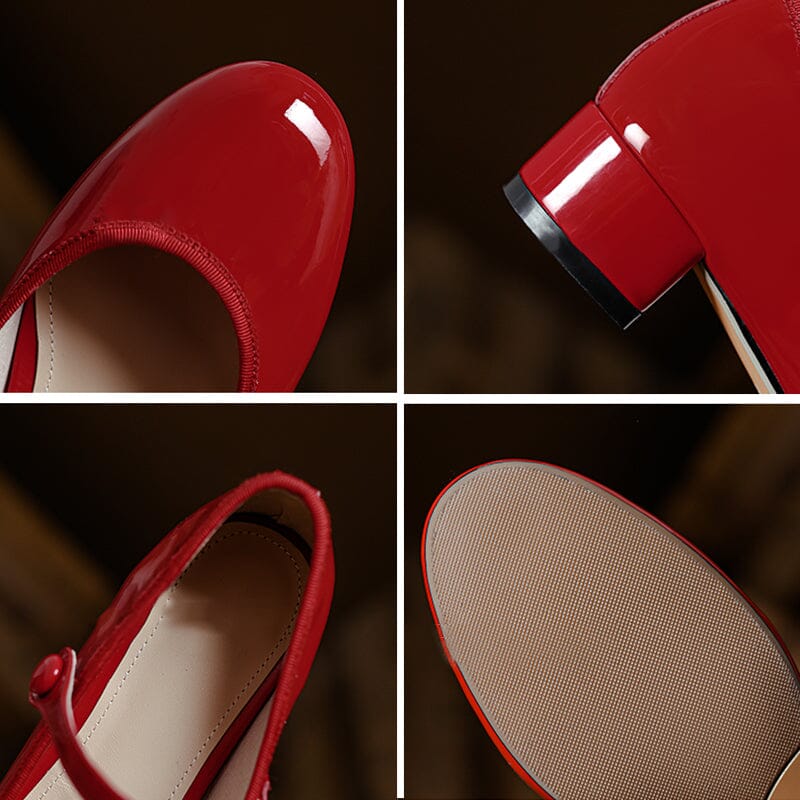 Nora&Lea™|  Livy Leather Mary Janes