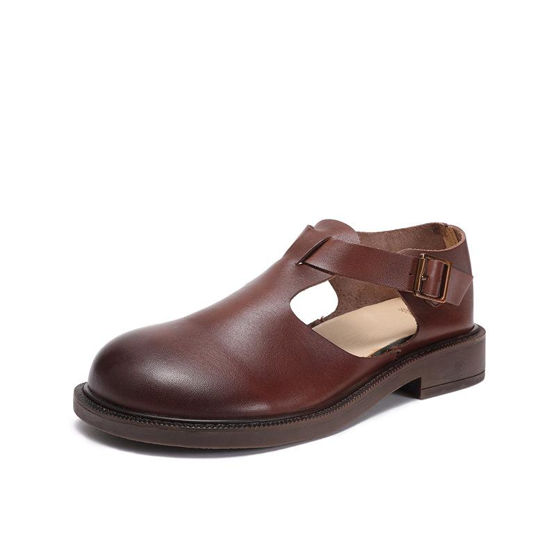 Nora&Lea™| Colette Leather Mary Janes